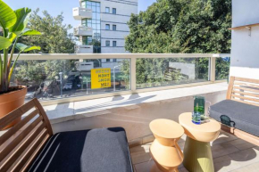 Stylish 3BR Apt w Balcony 5 min Walk from Beach with Shelter by Sea N' Rent